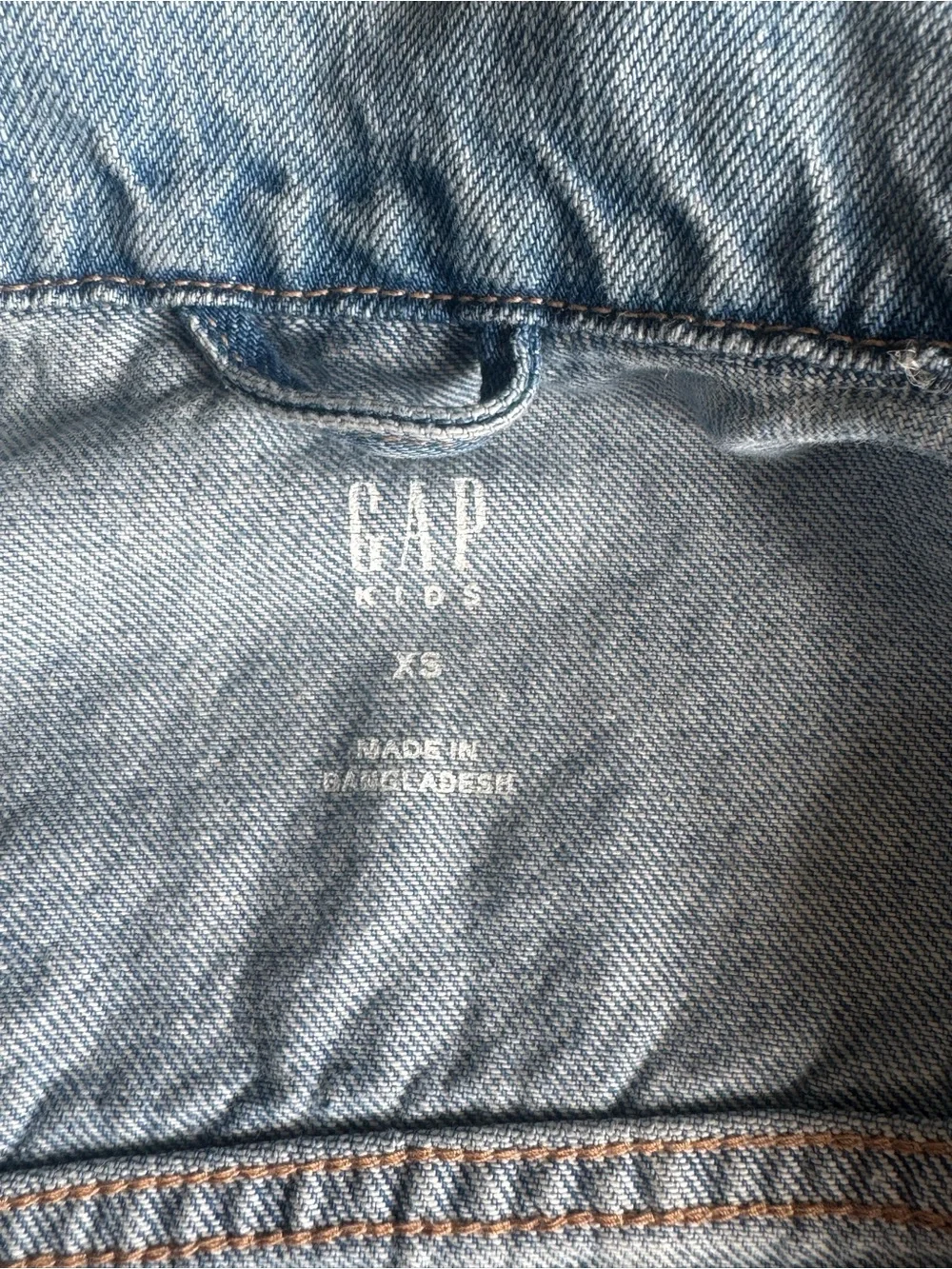 GAP Light Blue Kids Denim Jean Jacket